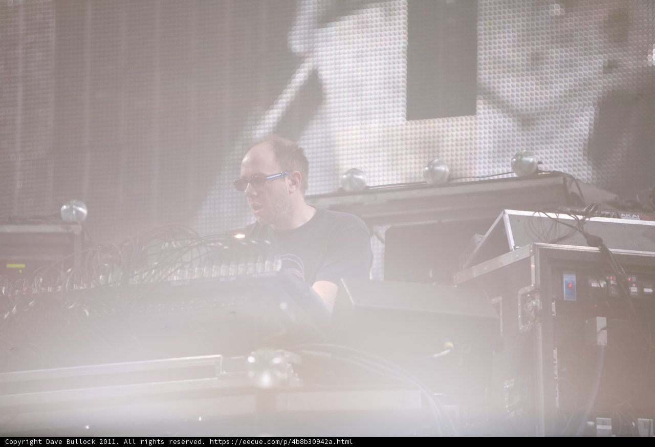 Keyboard Player Rocks the Crowd at Coachella 2011