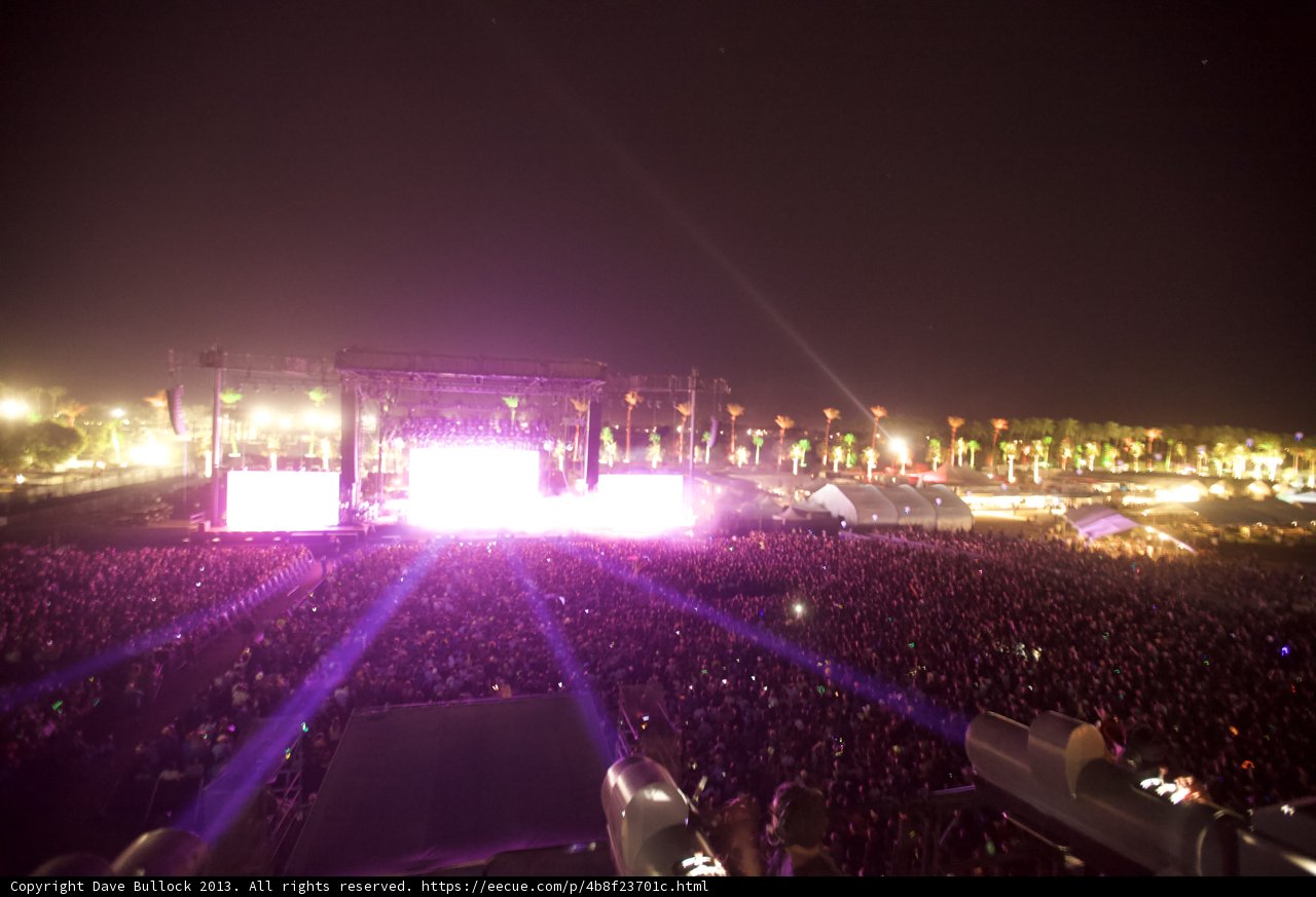 Nighttime Flare: A Rock Concert Under the Stars