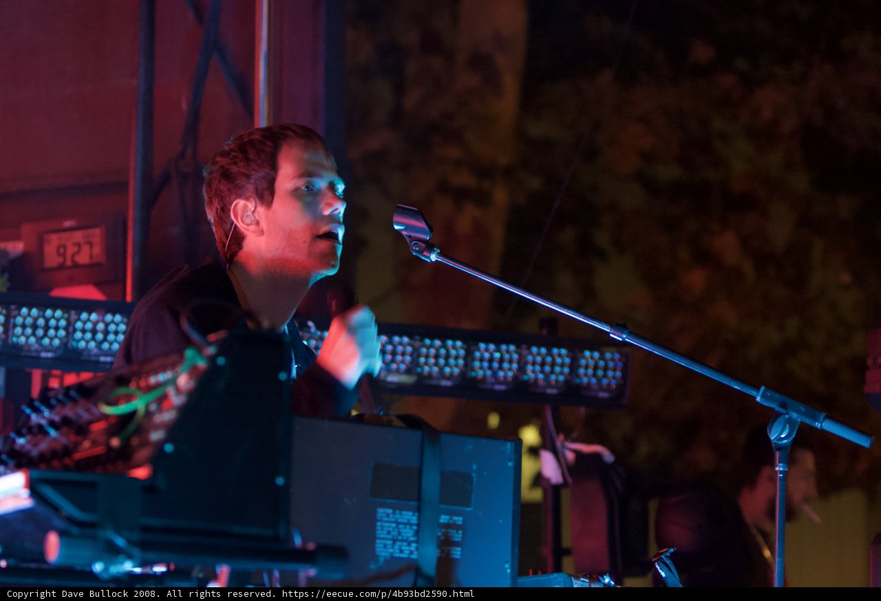 Keyboard Performance at Urban Concert