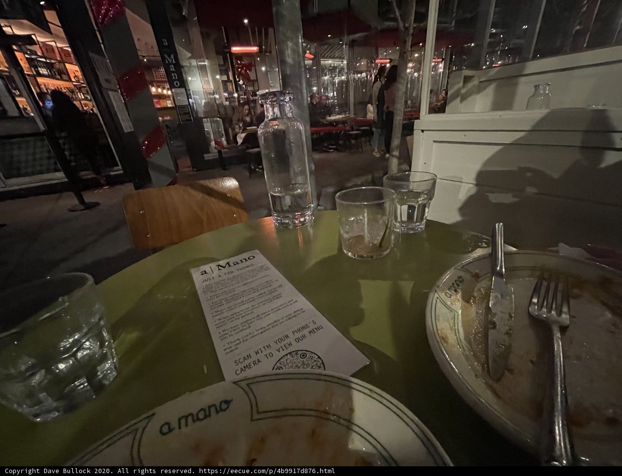 Table Setting at a SF Restaurant