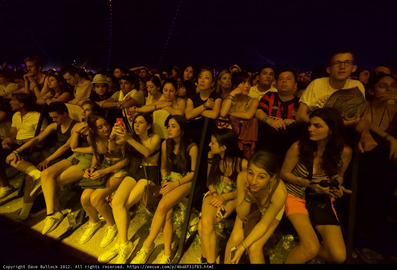 Urban Concert-goers at Coachella 2012