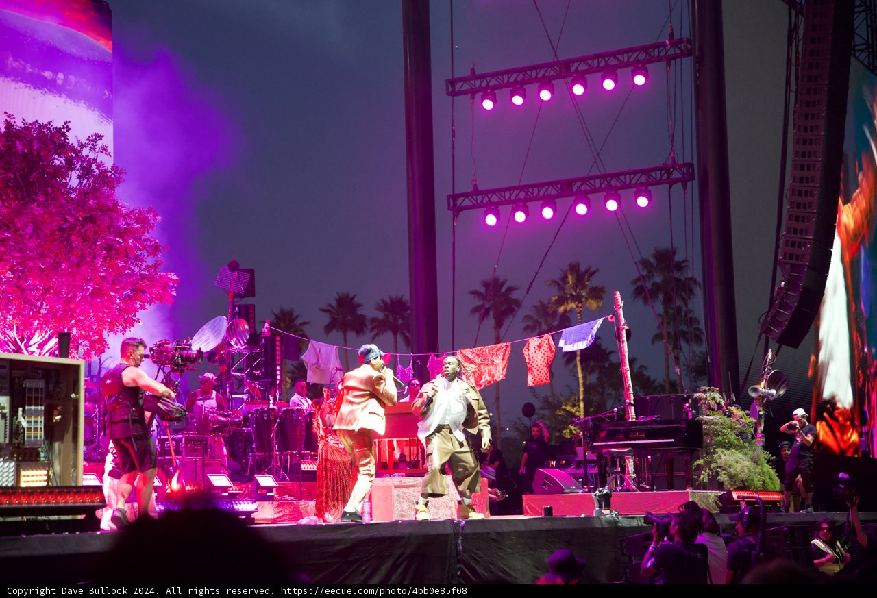 Energetic Night Under the Lights: Coachella 2024, Weekend 2