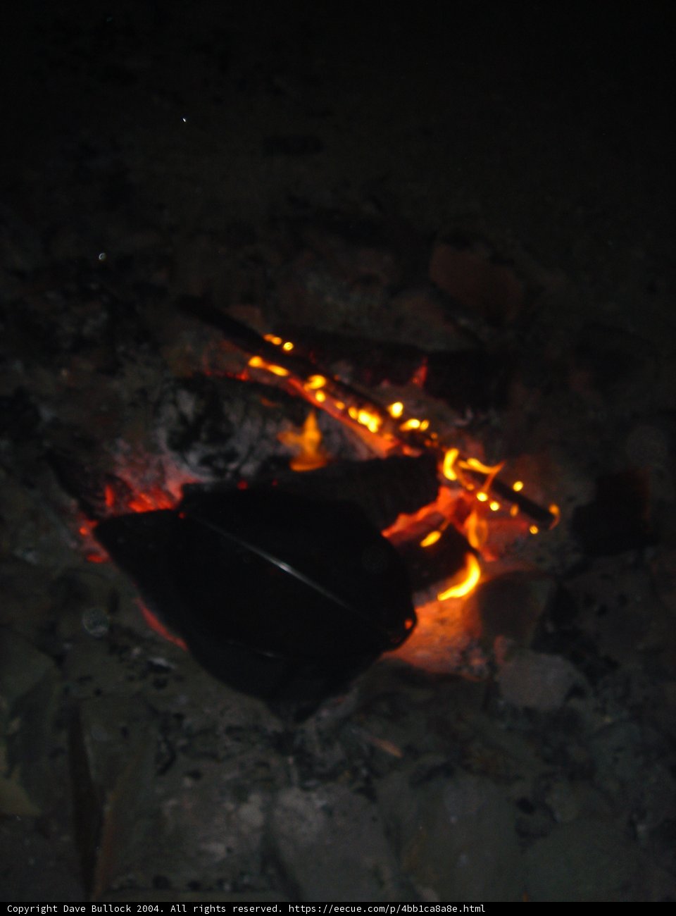 Grilling Underneath a Mountain of Fire