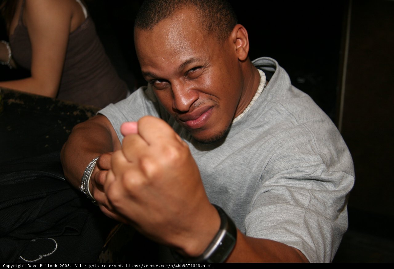 Gray-Shirted Gentleman with Watch