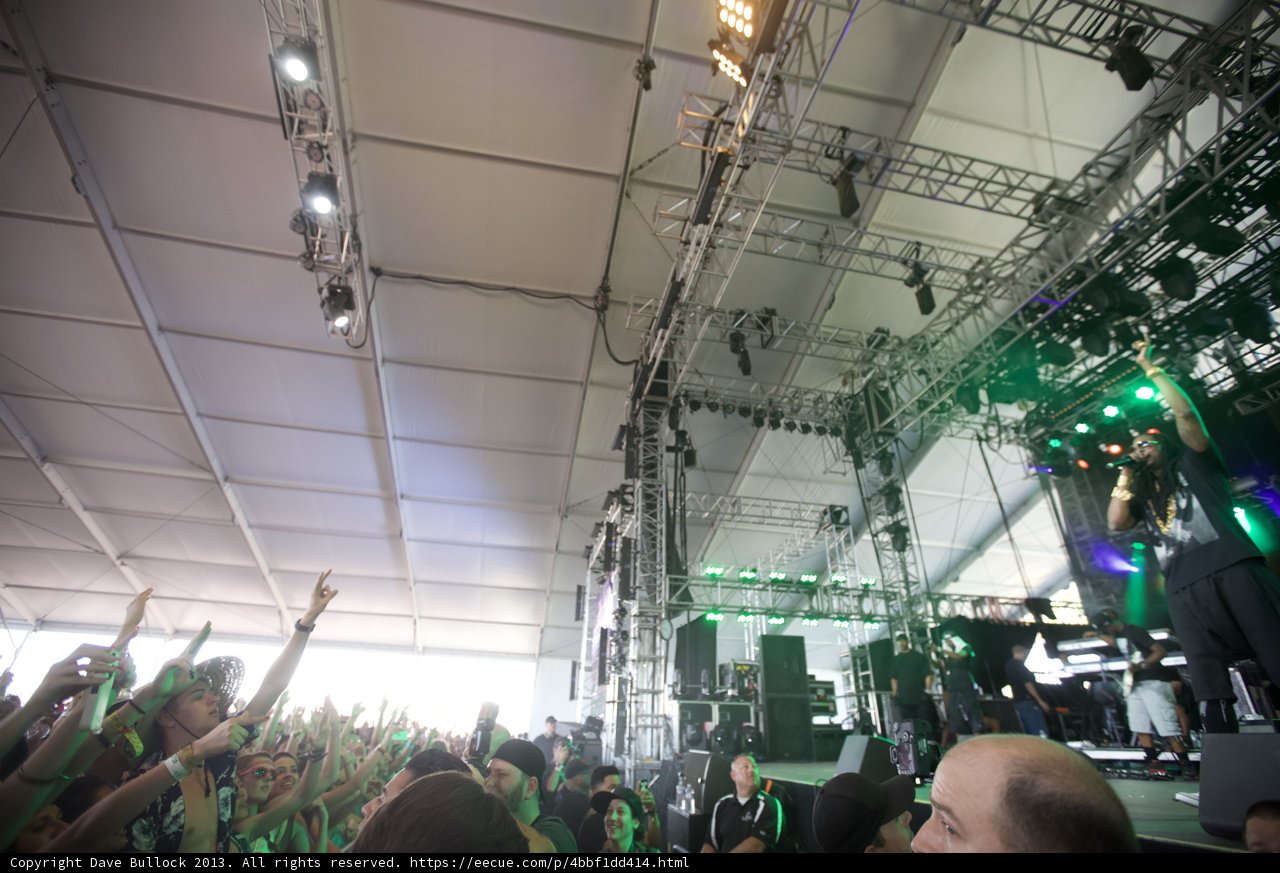 Green Glow at Coachella