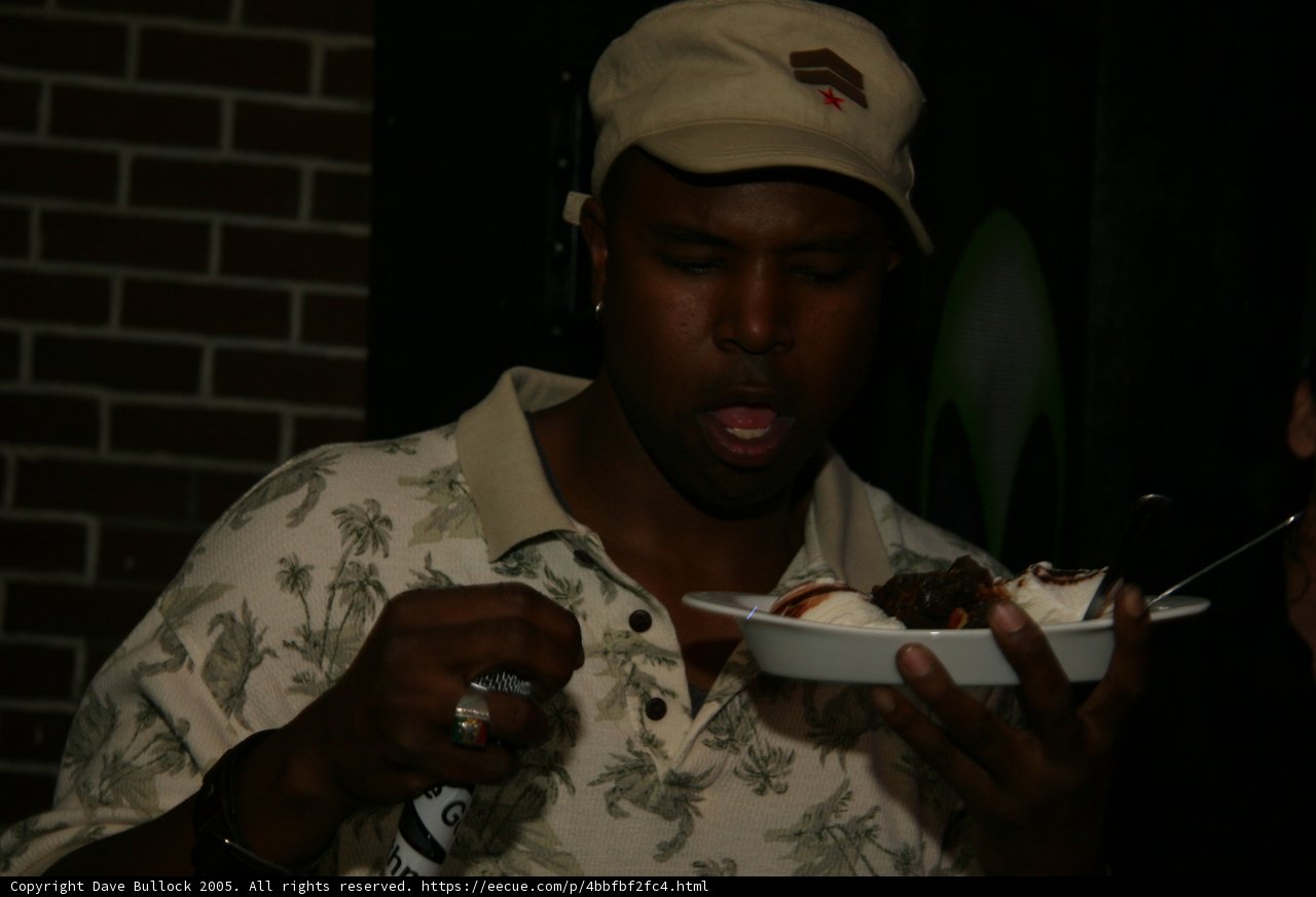 Indulging in Dessert