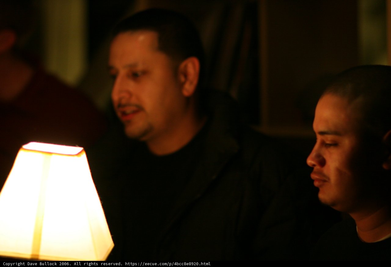 Three Men and a Lamp