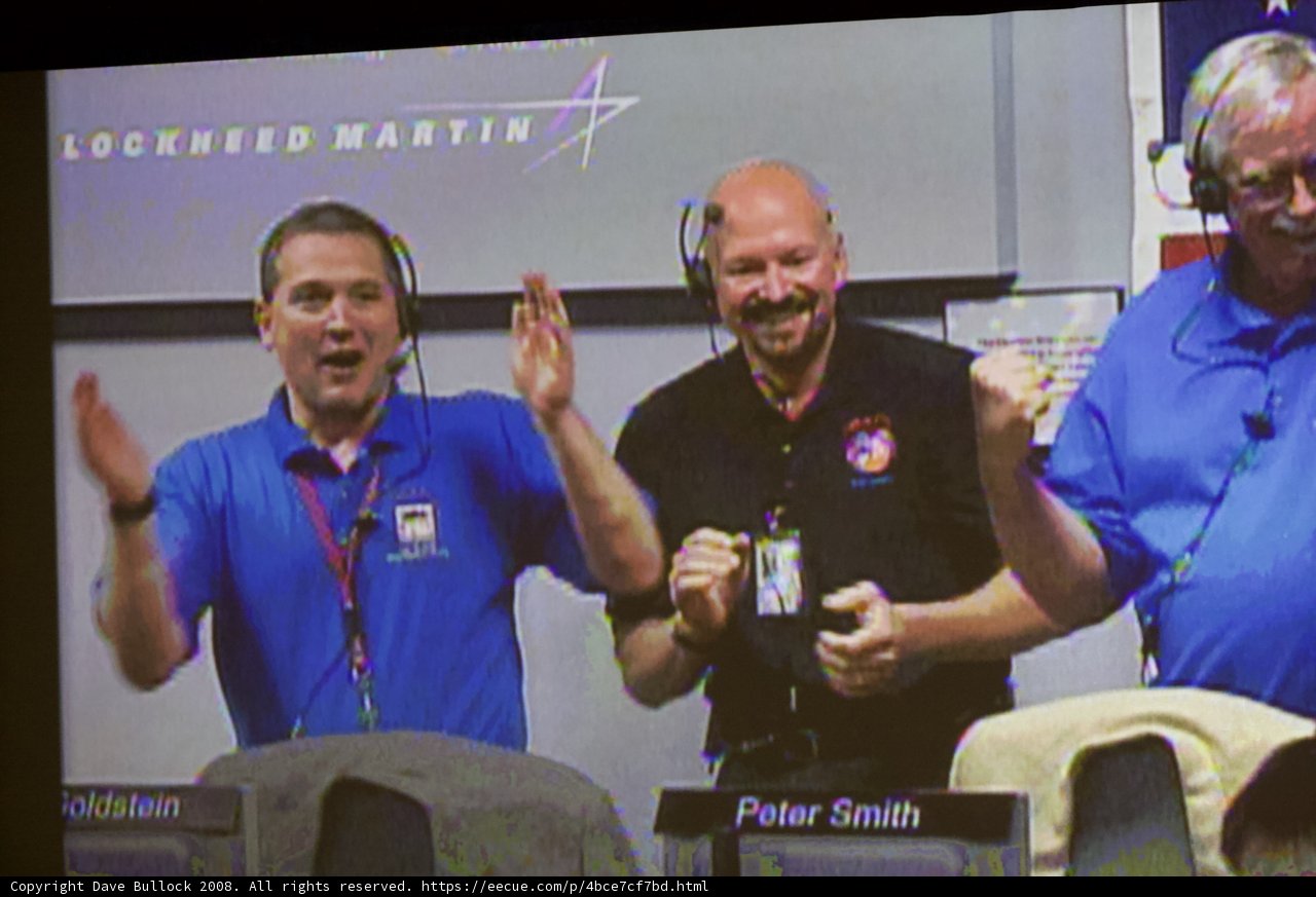 Celebration at the Press Conference