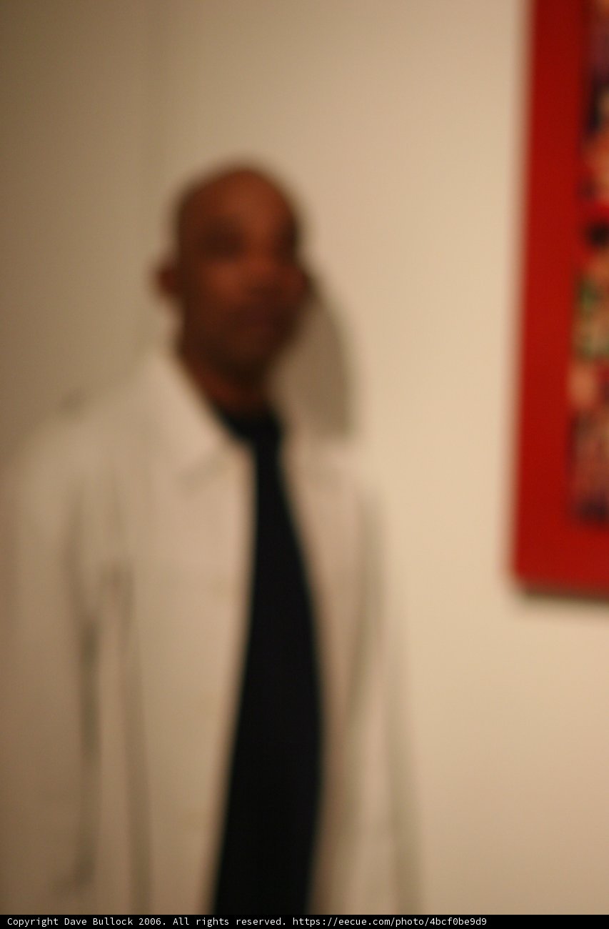 Man Contemplates Formal Art