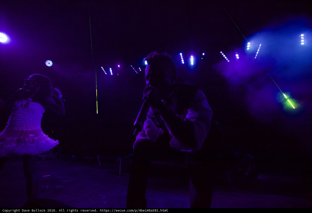 Purple Spotlight Performance