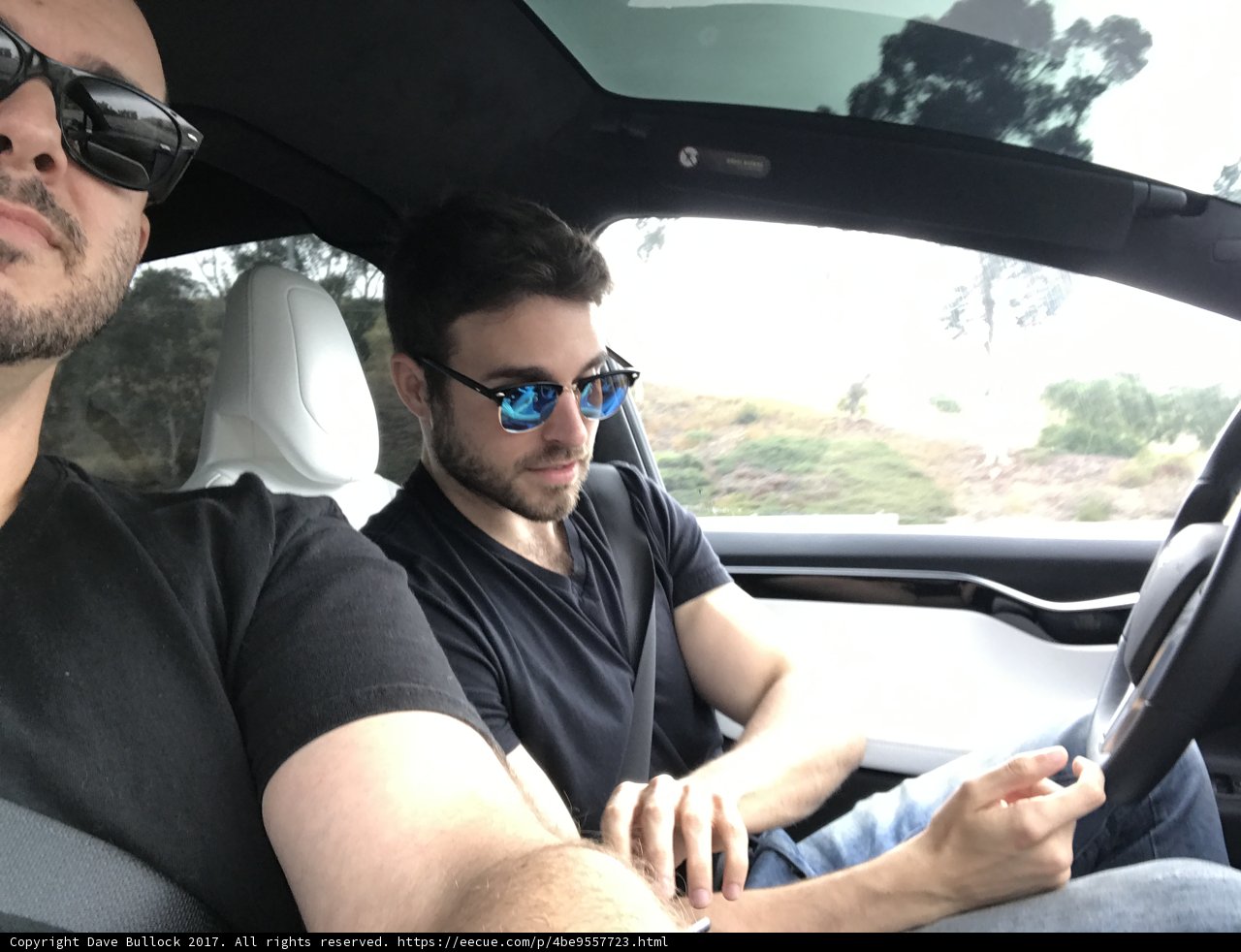 Sunglasses in the Driver's Seat