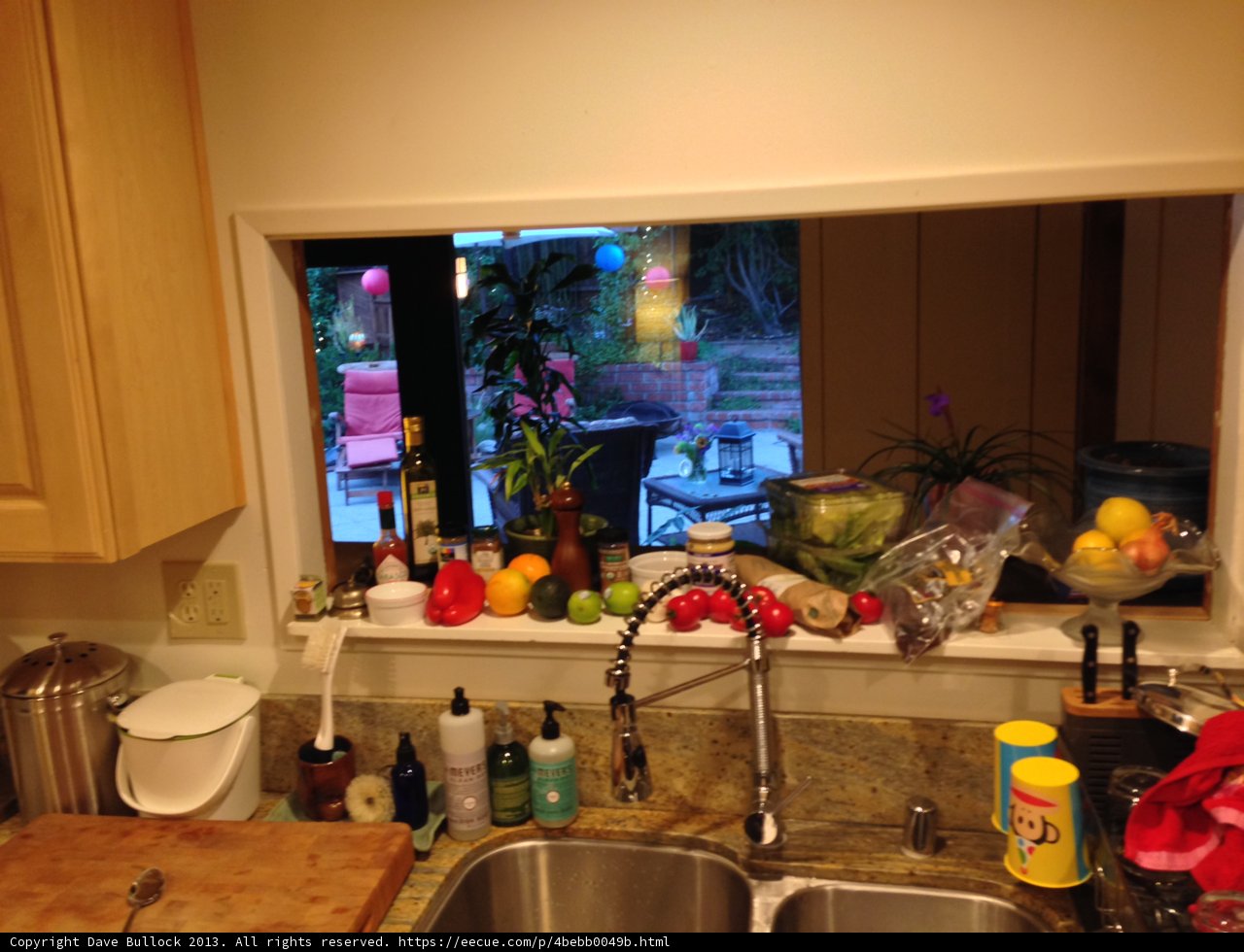 Two Sinks in a Serene Altadena Kitchen