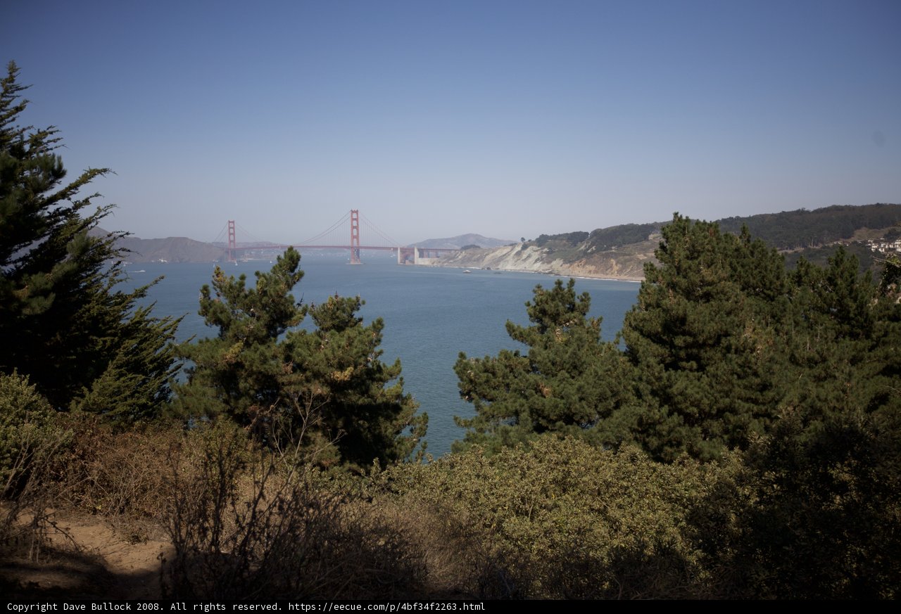 Overlooking the Golden Gate Bridge