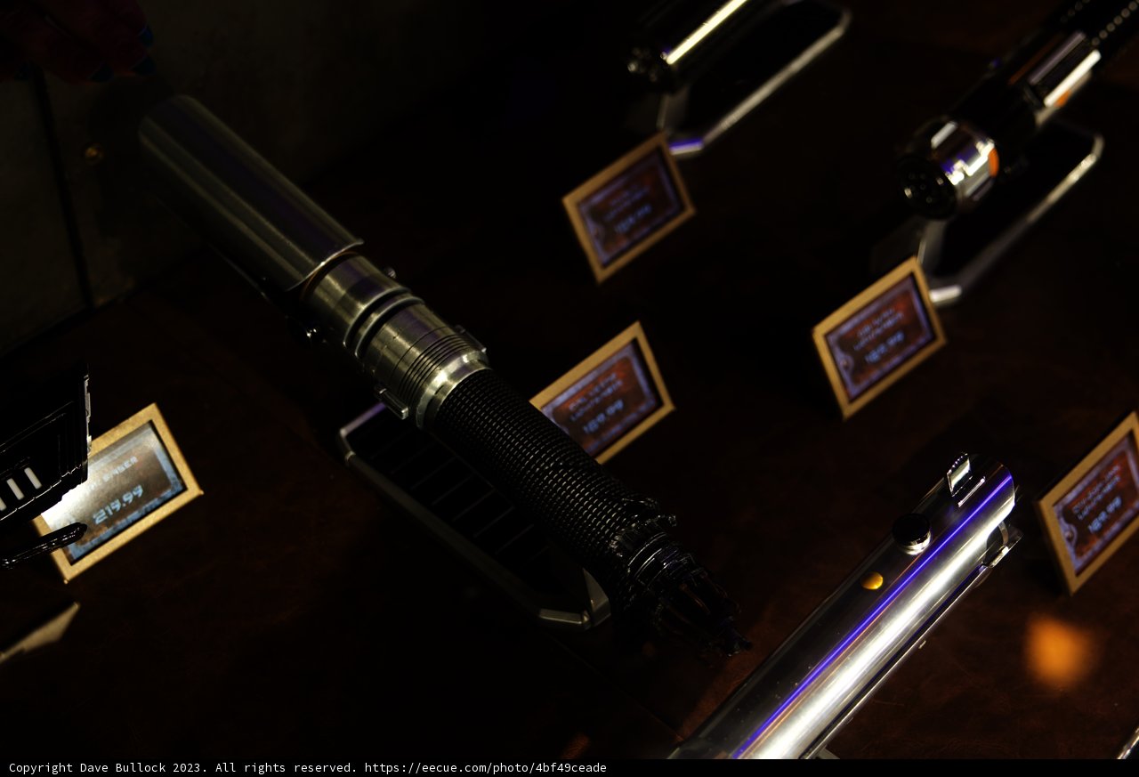 The Force Awakens: A Display of Lightsabers