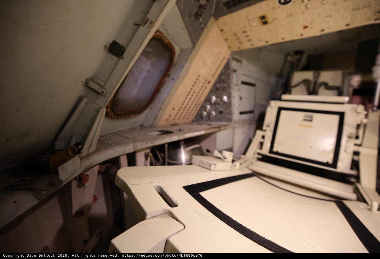 USS Hornet Aircraft Carrier Interior Command Module