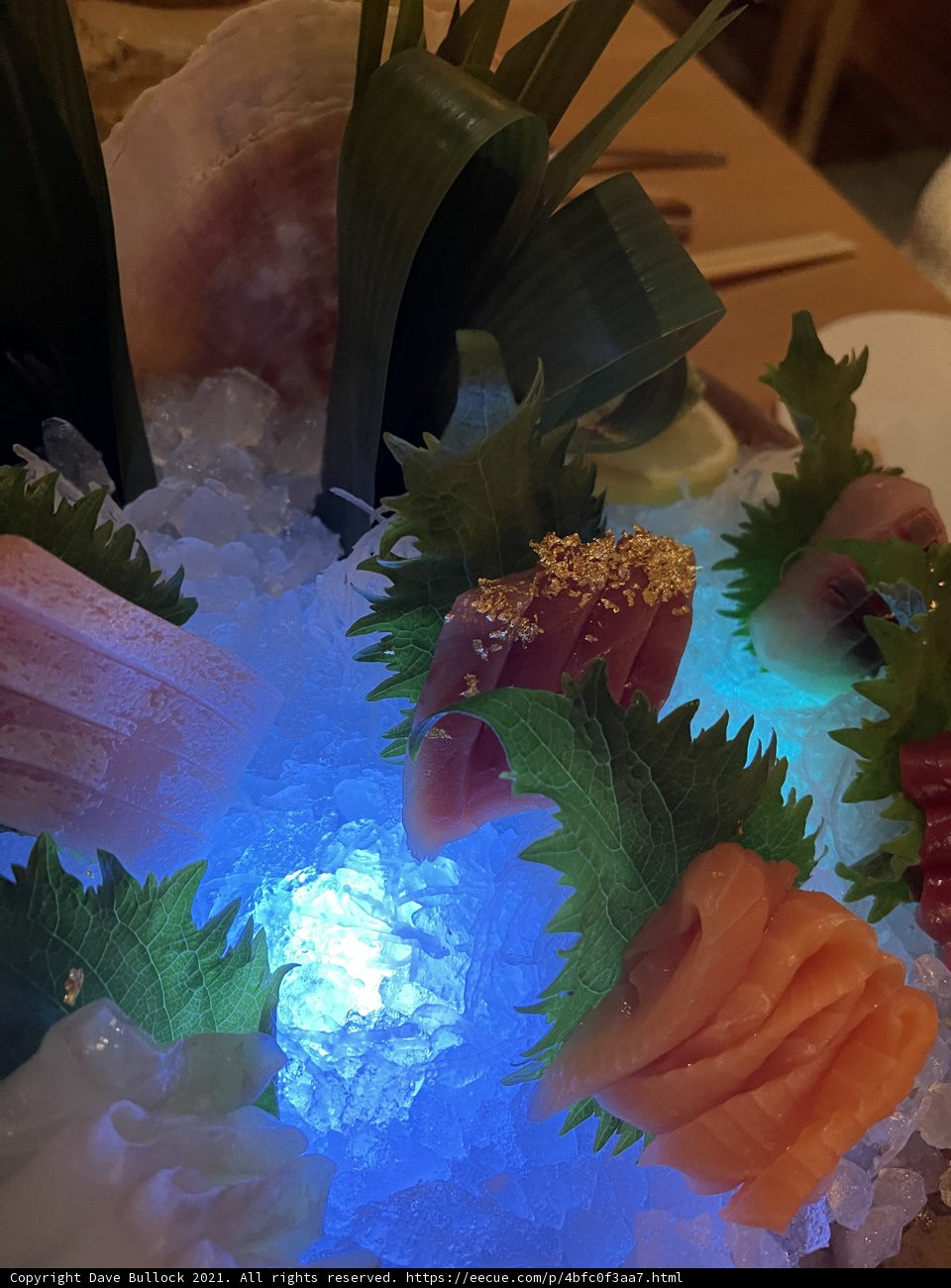 Illuminated Sushi Delight