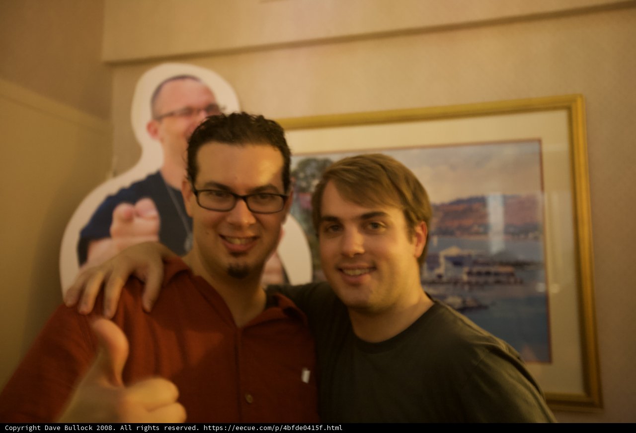 Posed Photograph of Two Men with Eyeglasses