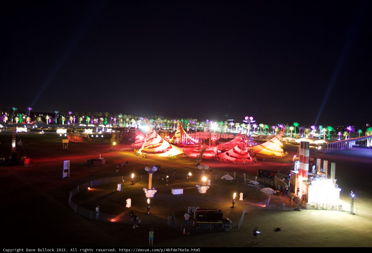 Night Lights at Coachella