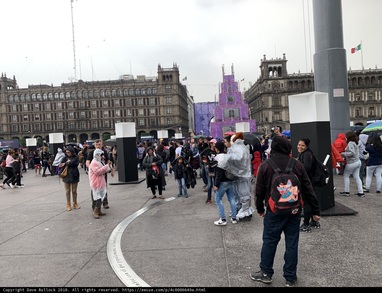 Plaza Crowd at Cuauhtémoc
