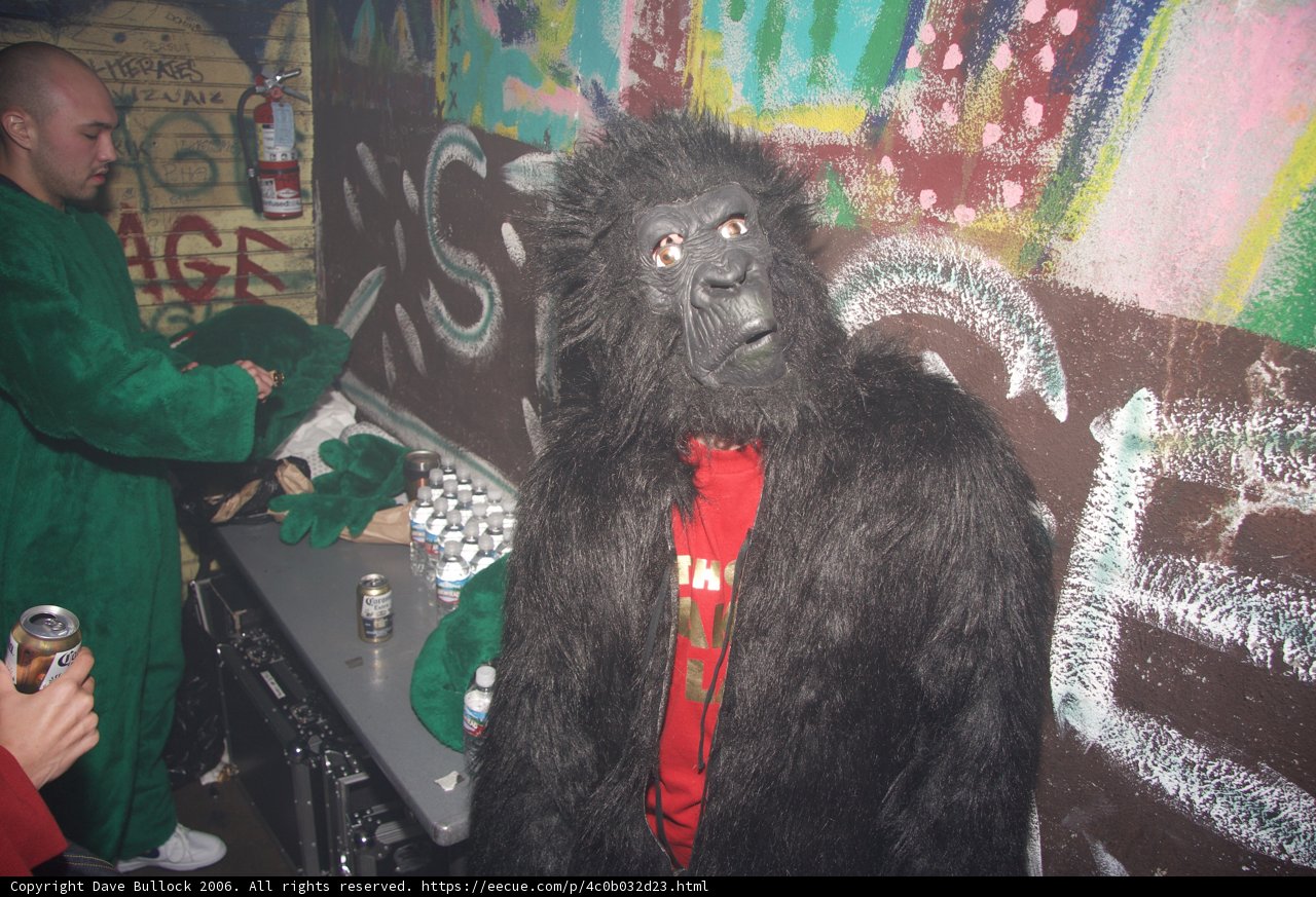 The Ape in Red