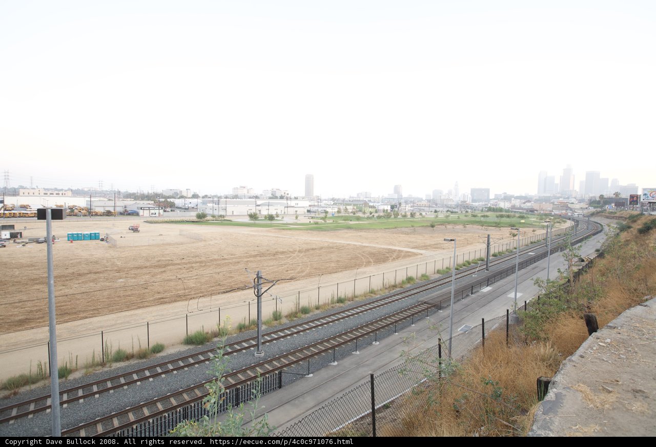 Cityscape from the Tracks