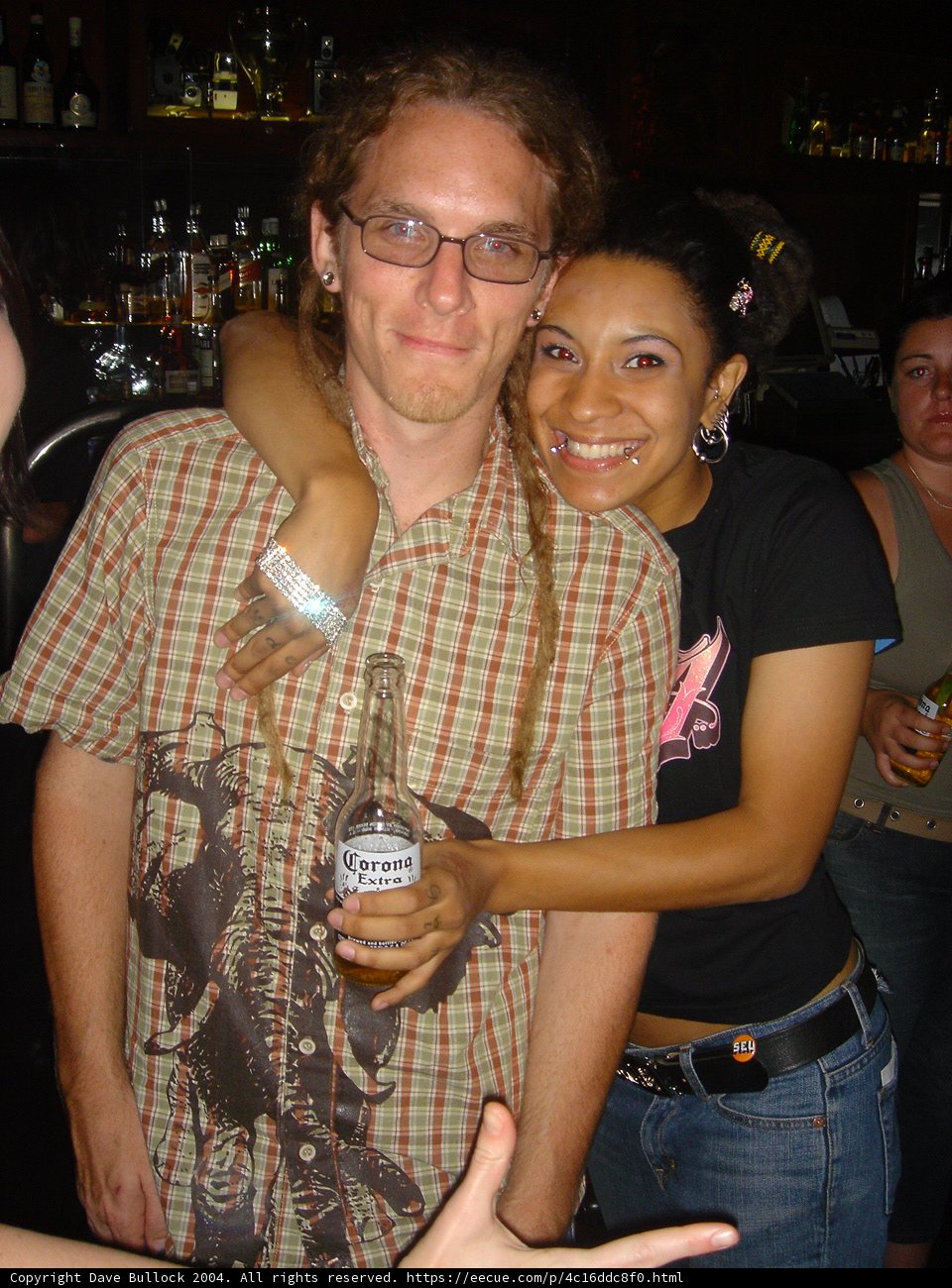 Hugging at the Pub