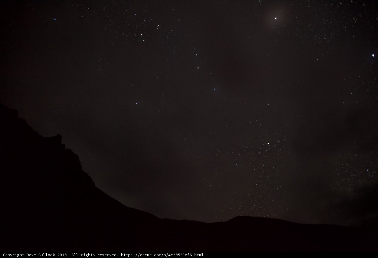 Stars and Moonlight