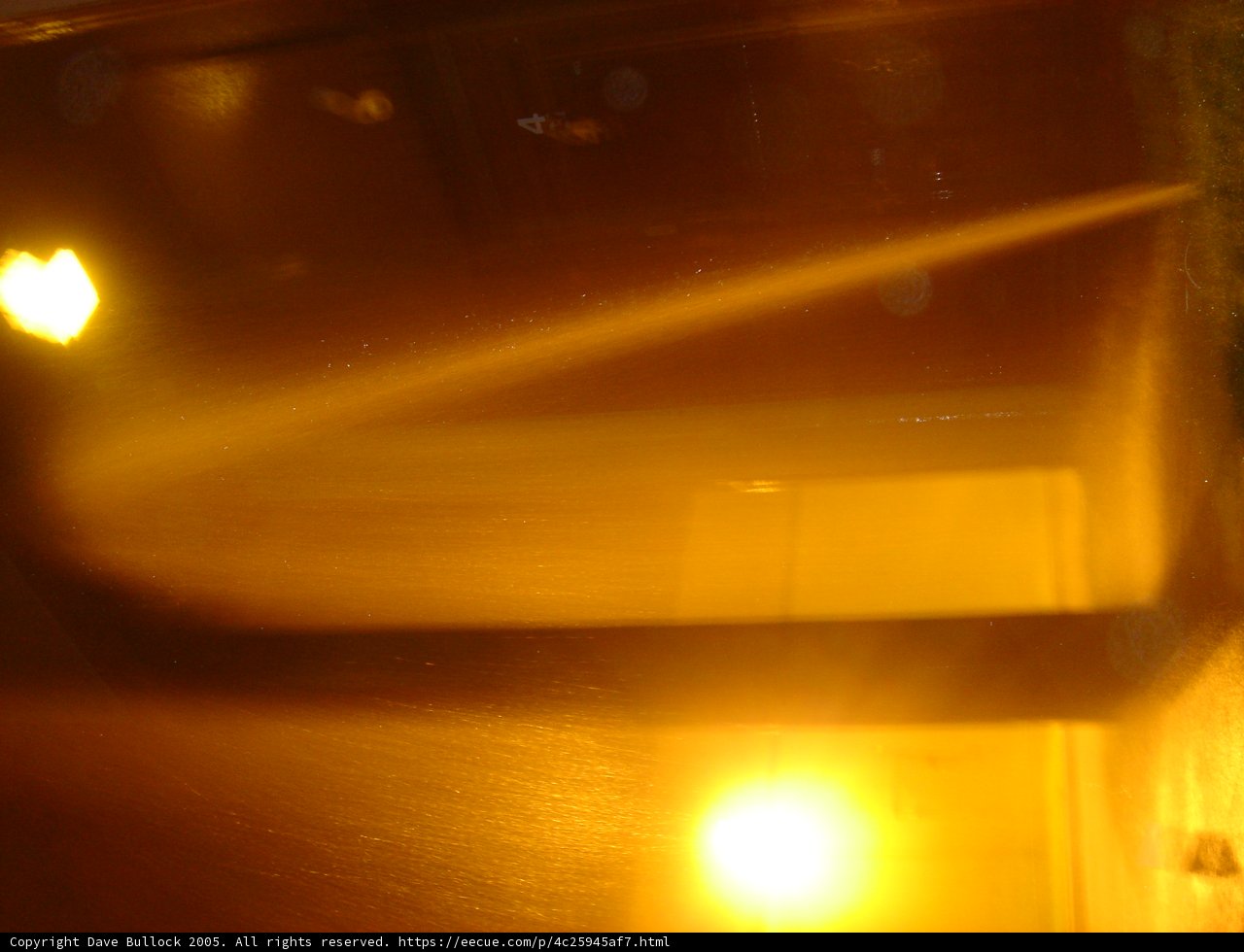 Blurred Flames of Light