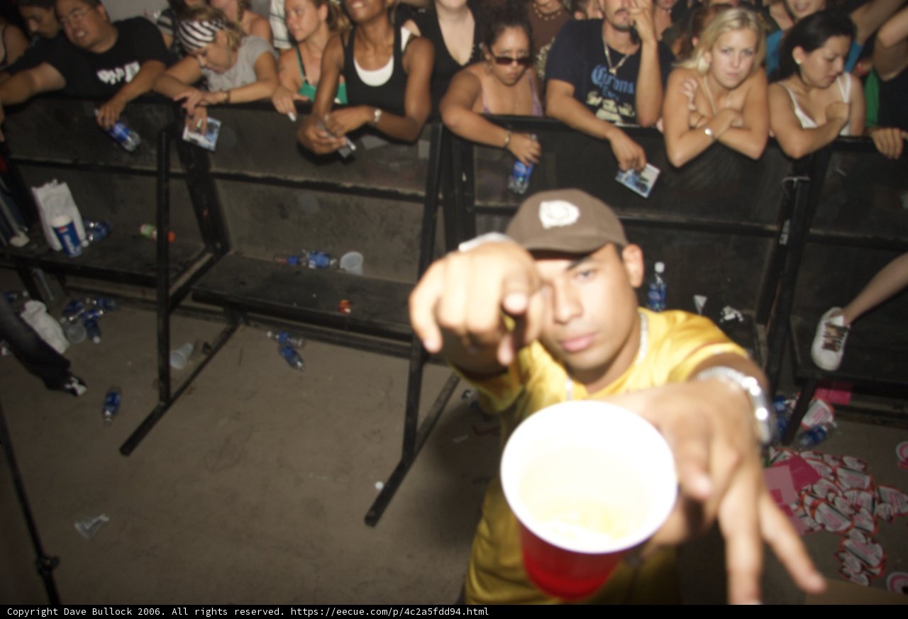 Yellow Shirt in a Sea of Faces