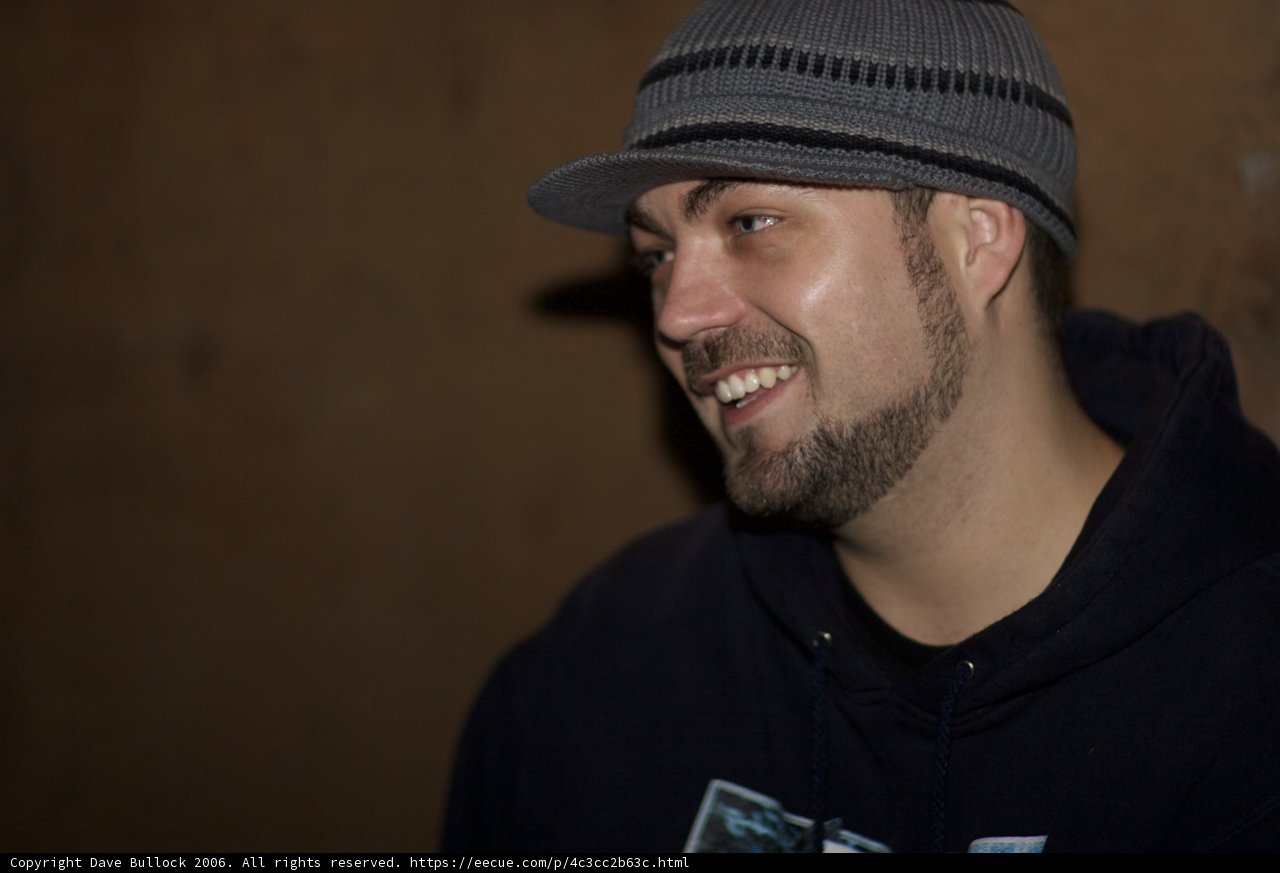 Happy Man in a Hat