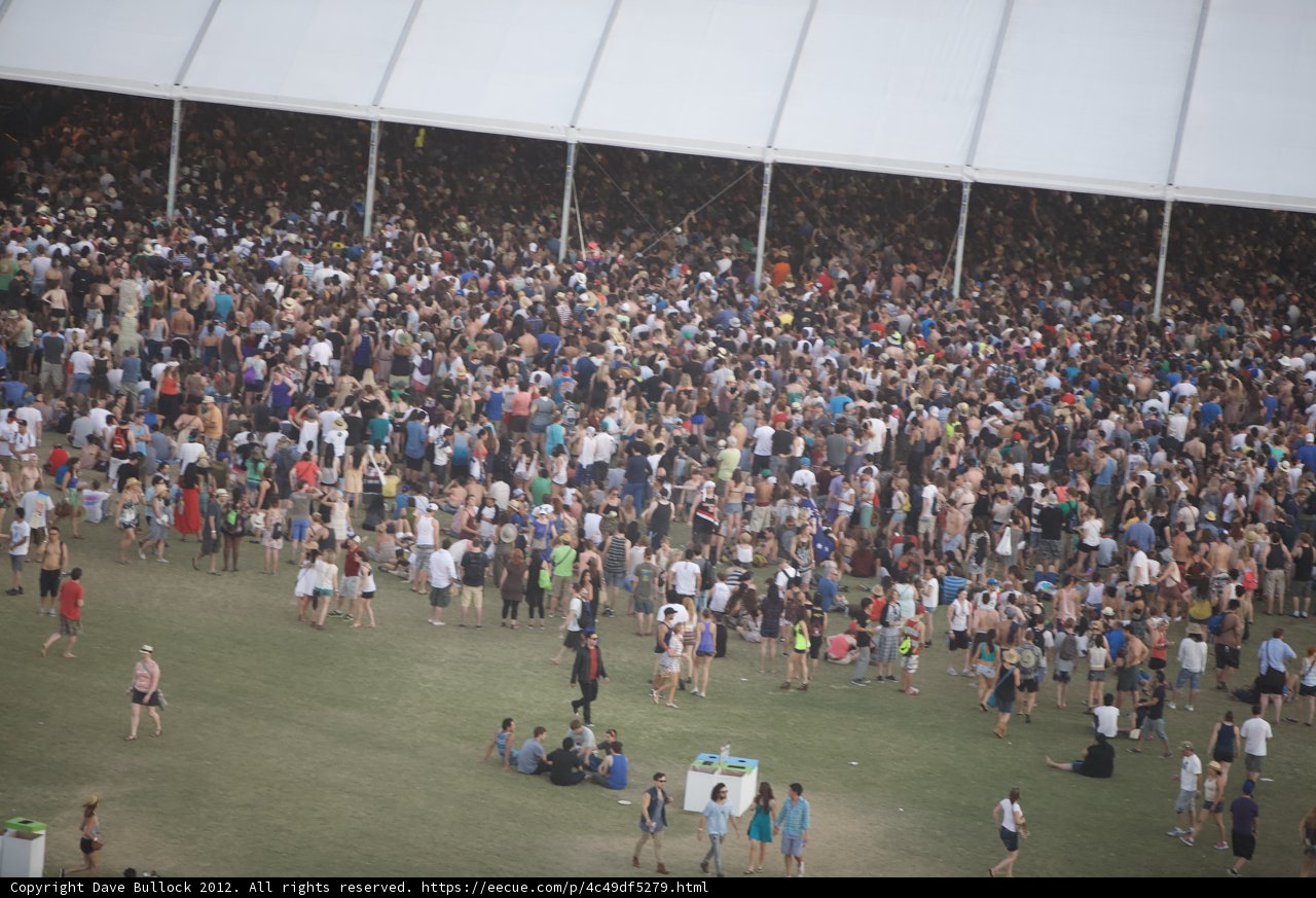 Sunday Crowd at Coachella