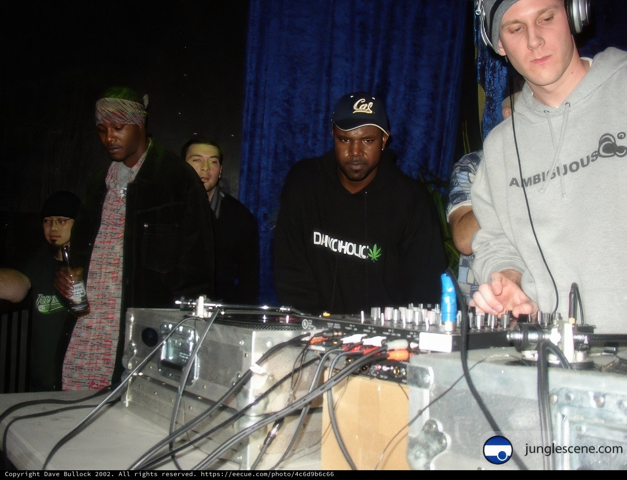 Two Men at the DJ Table