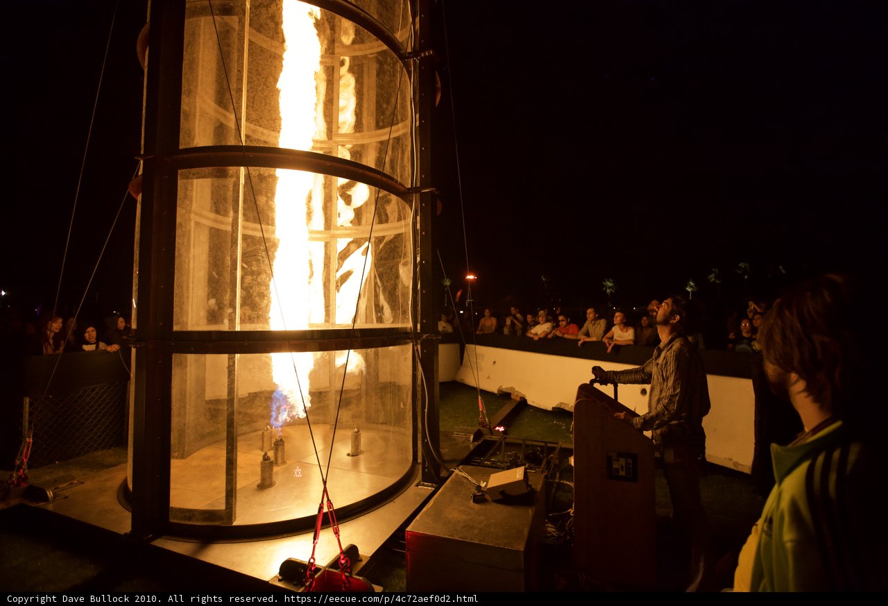 Towering Flames
