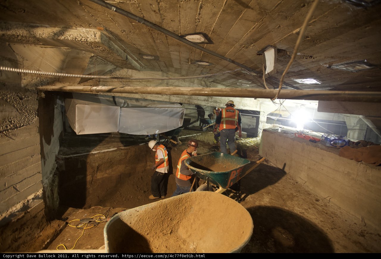 Busy Workers in the Basement