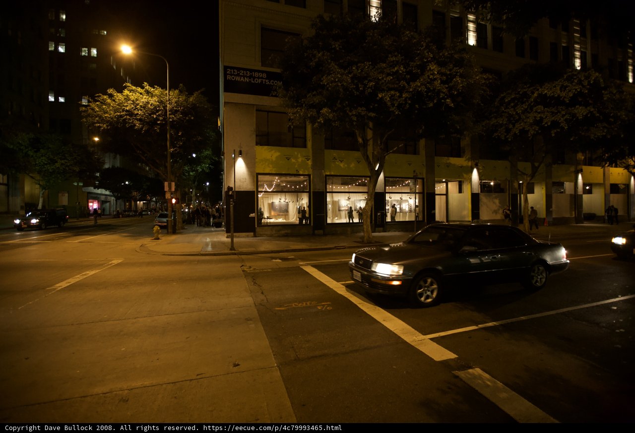 Nighttime Drive in the City