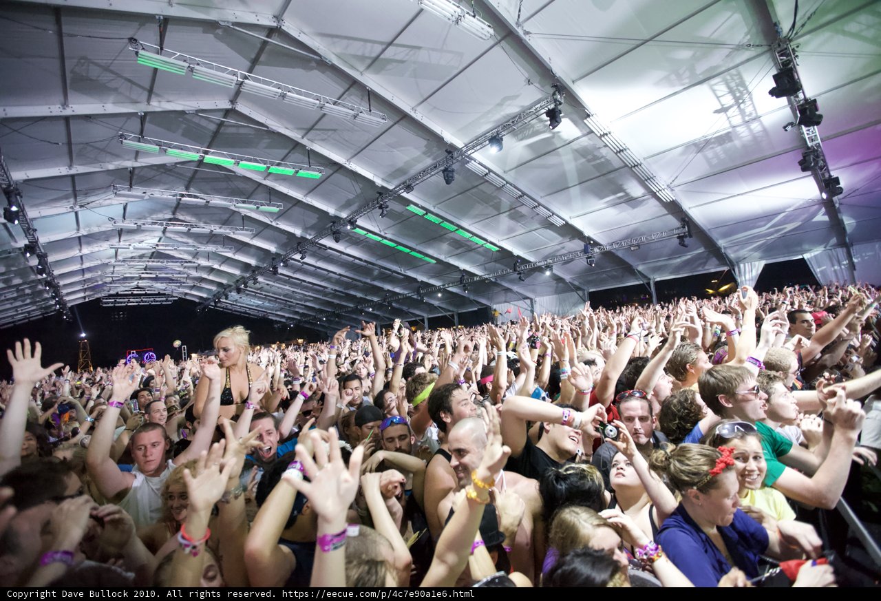 Saturday Night at Coachella: 13 People Deep