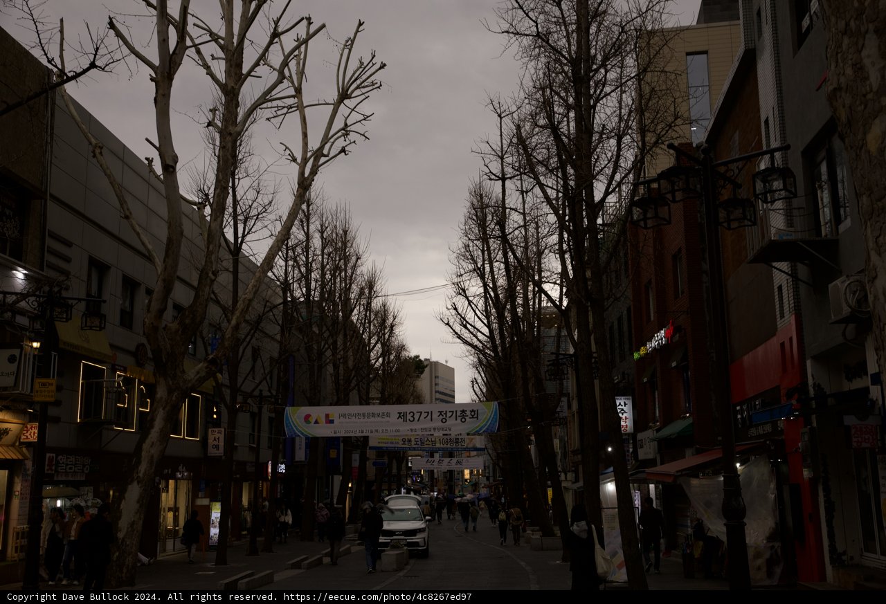 Urban Tapestry: Evening in Korea 2024