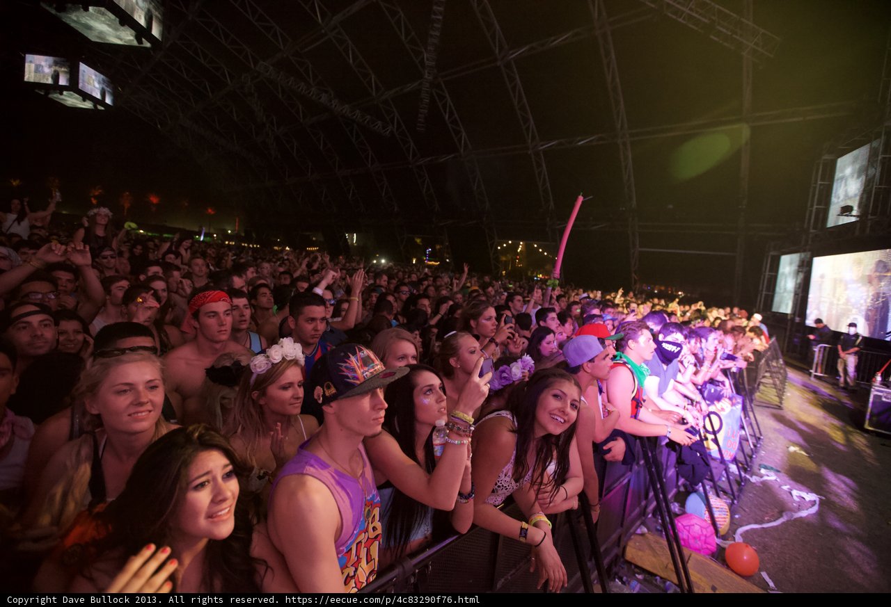 Urban Concert Crowd