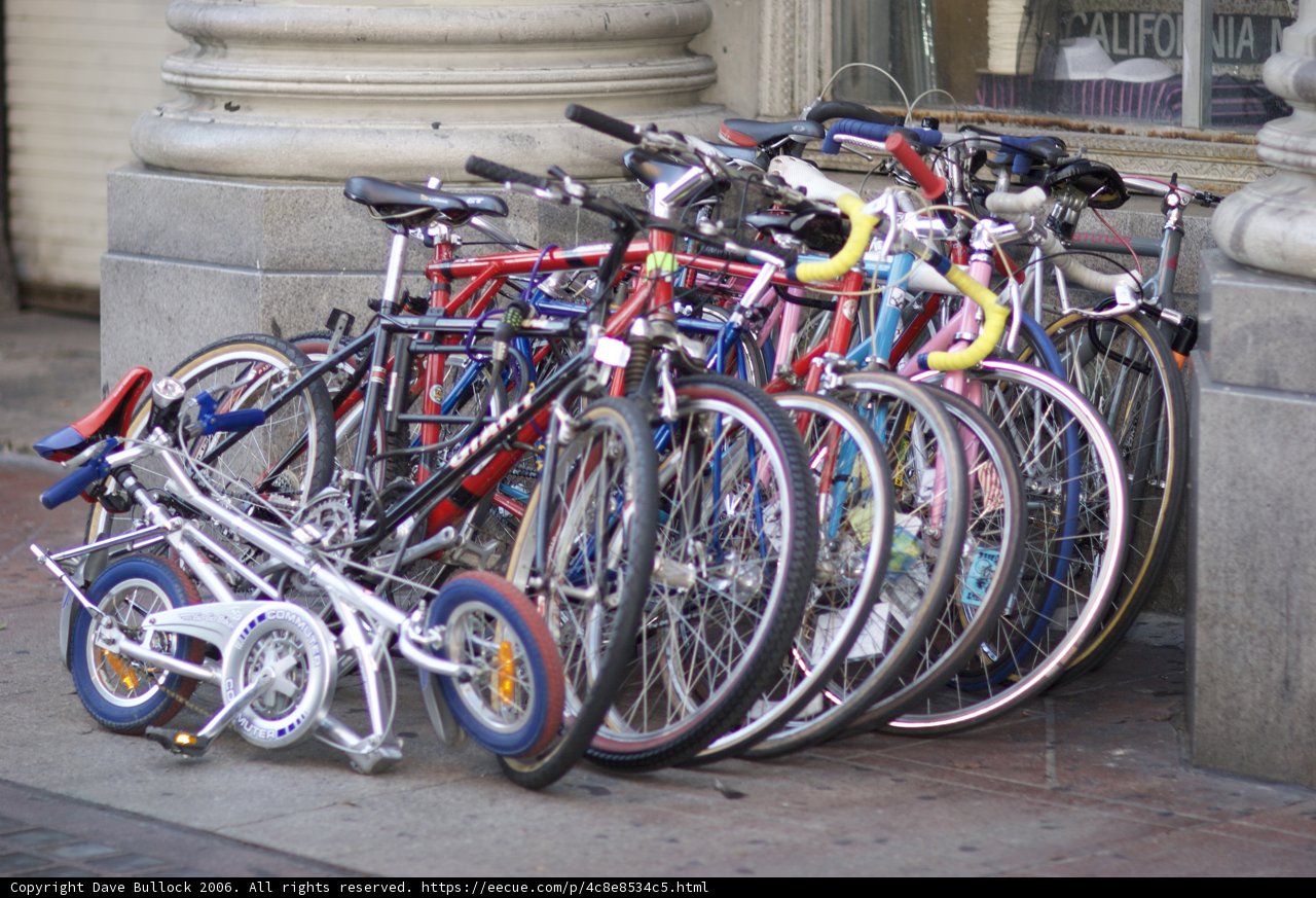 10 Wheels Glinting in the Sun