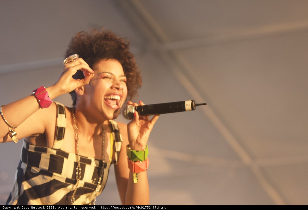 Afro Queen on Stage