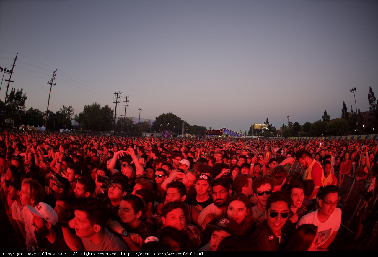 Crowd at Blue Hour