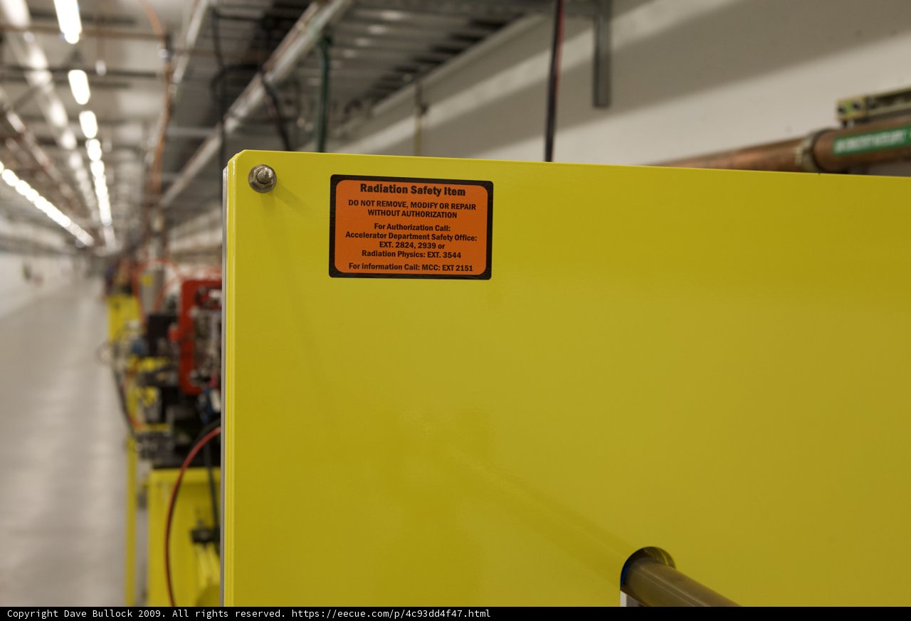 Yellow Box Sign for Handrail