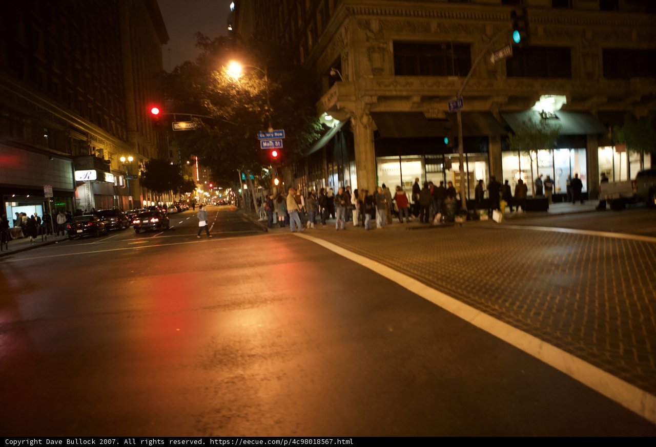 Nighttime Hustle and Bustle in the Metropolis