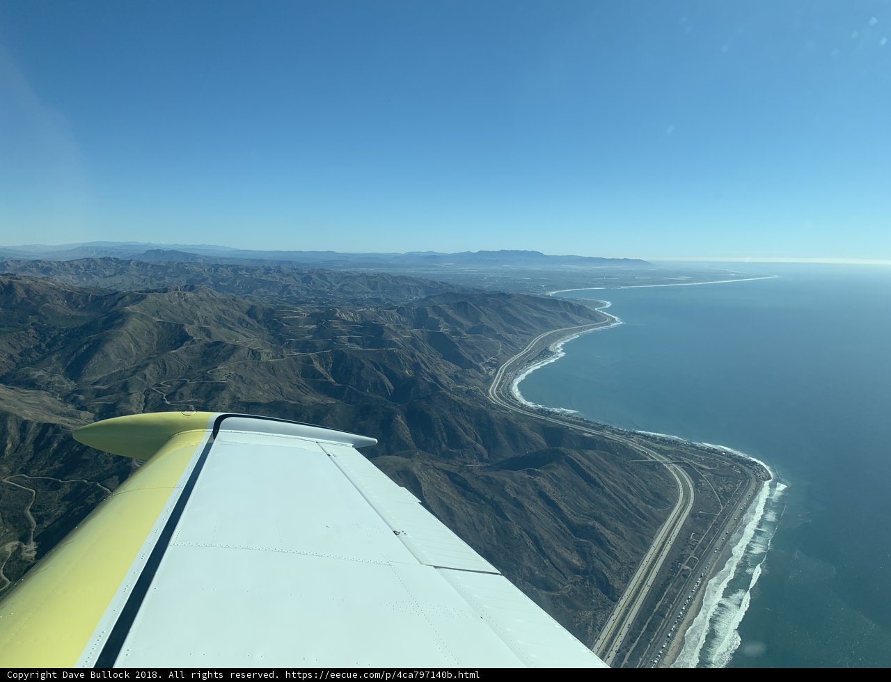 Flying Above the Stunning Coastal Scenery