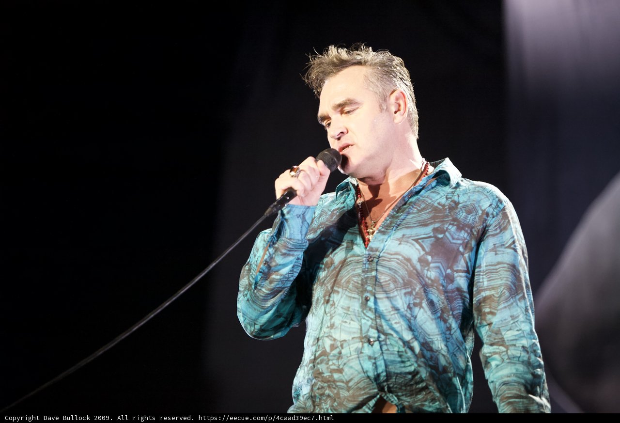 Morrissey's Solo Performance at Coachella 2009