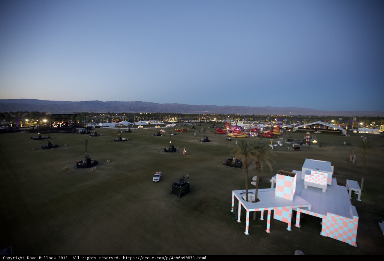 The Flying Field at Coachella