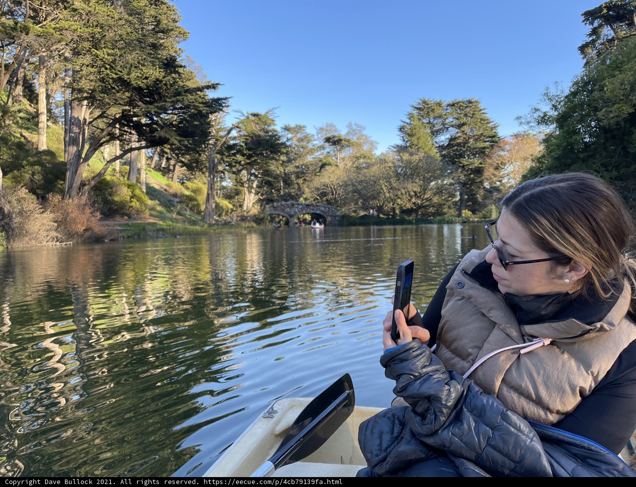 Cell Phone on the Lake