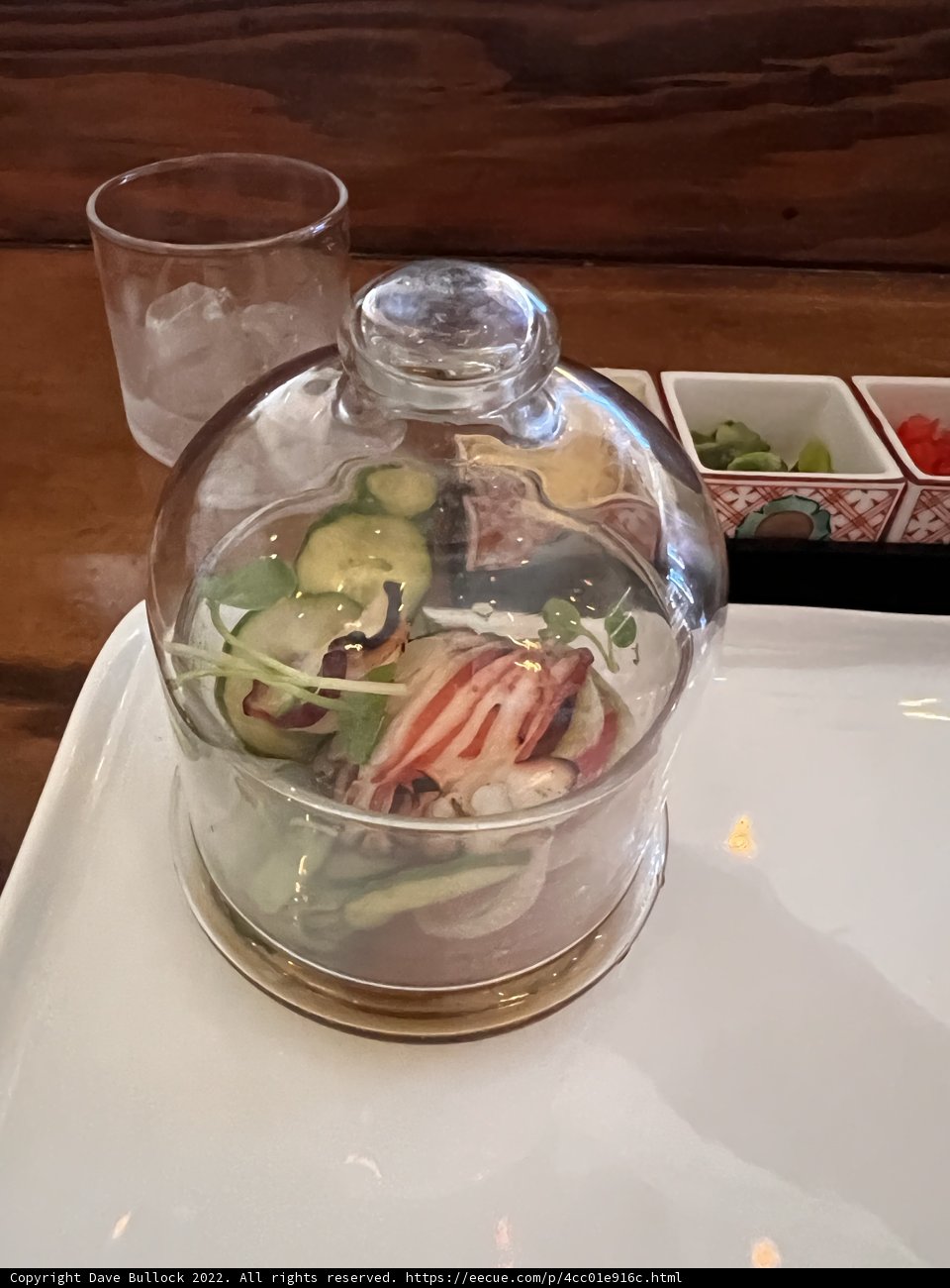 Culinary Art in a Glass Dome