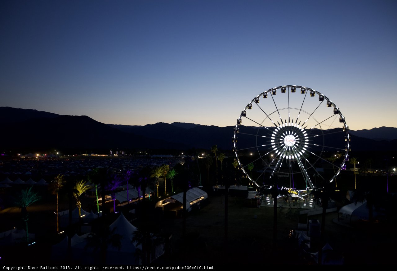 Coachella's Spectacular Ferris Wheel
