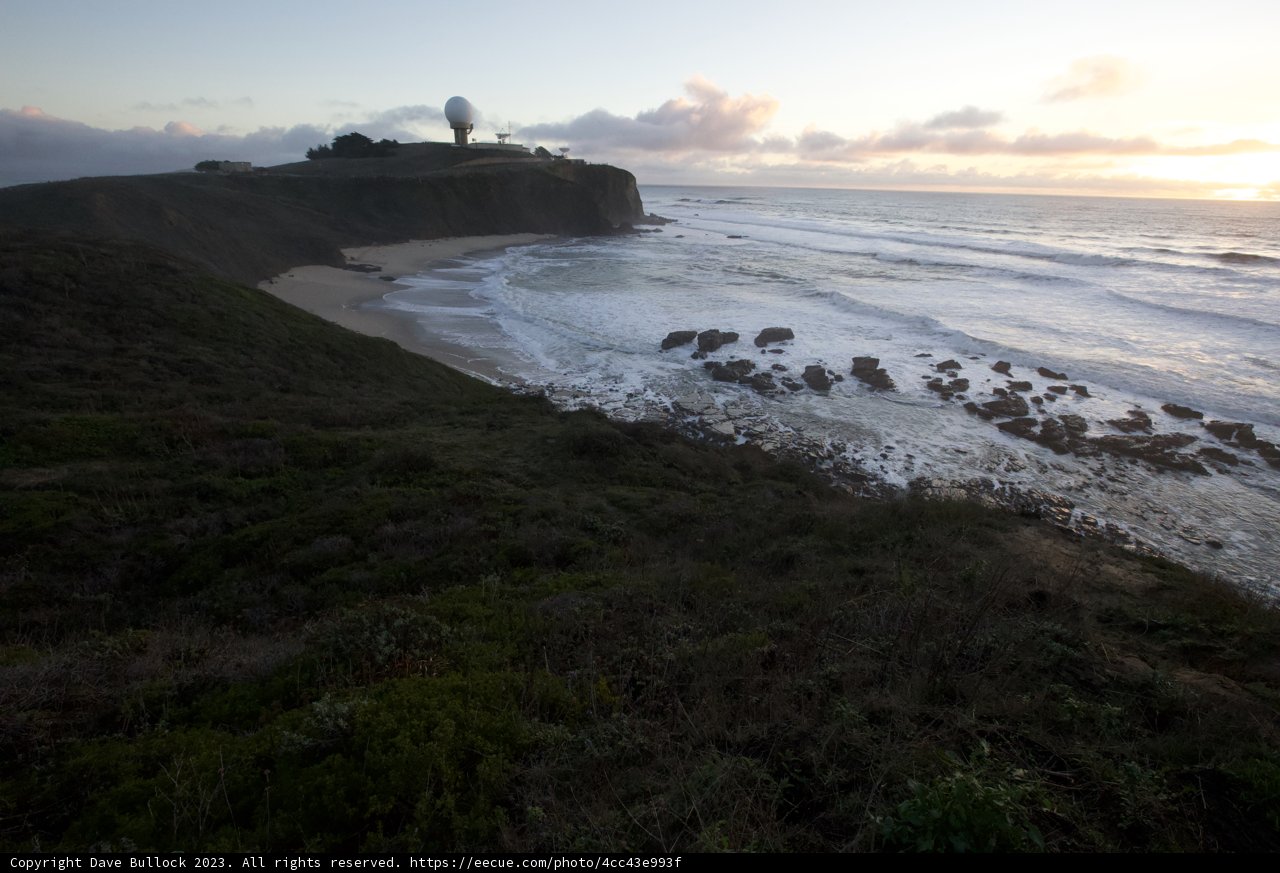 Pacifica's Lighthouse at Sunset: A Coastal Symphony in Nature